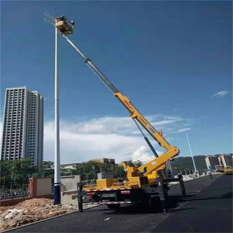 武穴维修路灯的曲臂升降车出租